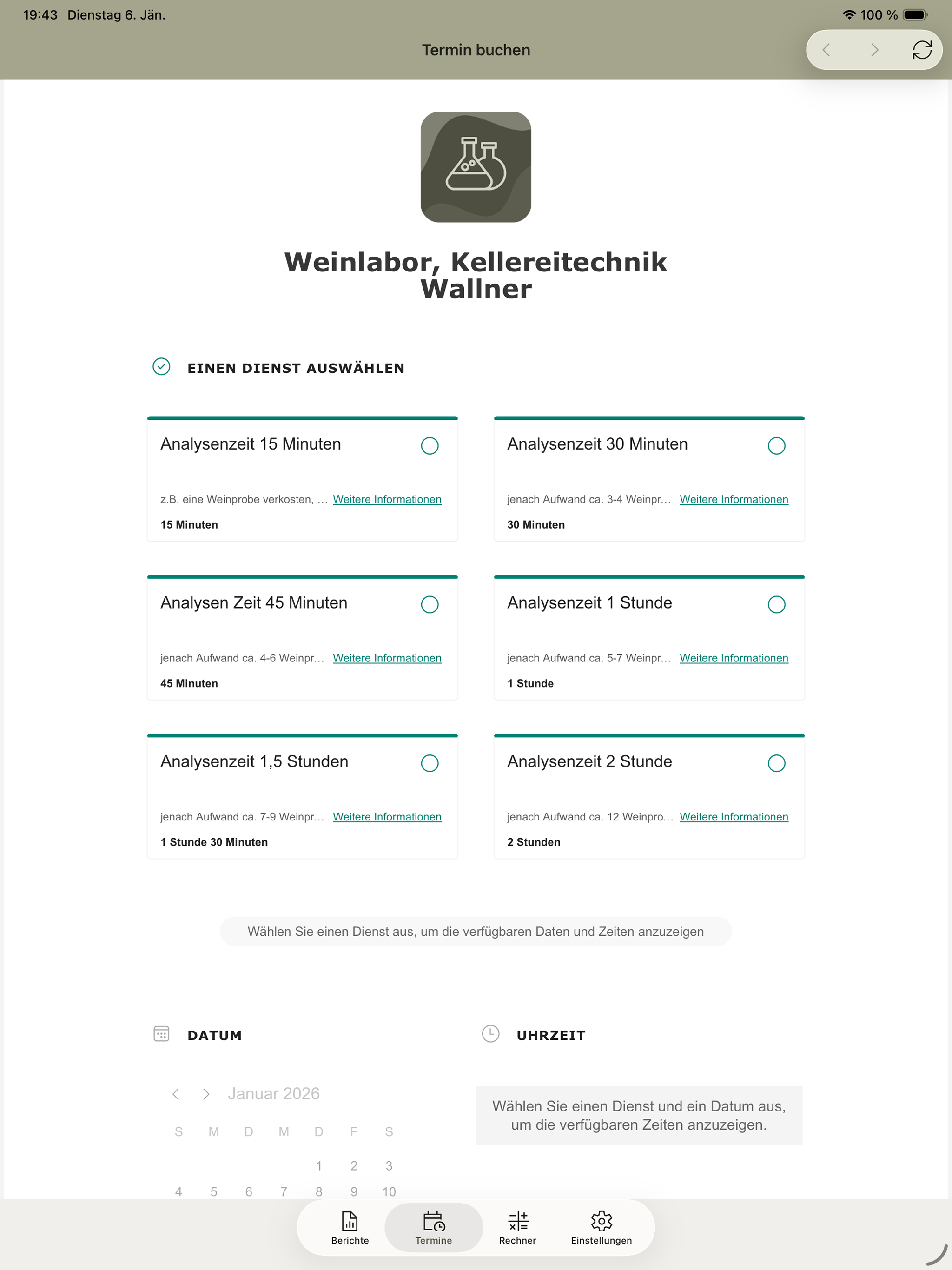 Weinlabor Wallner screenshot 12