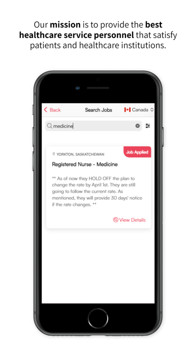 McCare App Screenshot