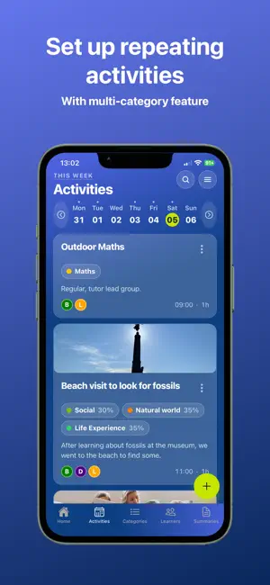 Home Ed Companion learn:record screenshot 3