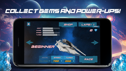 Hover Racer - Shoot and Race Screenshot