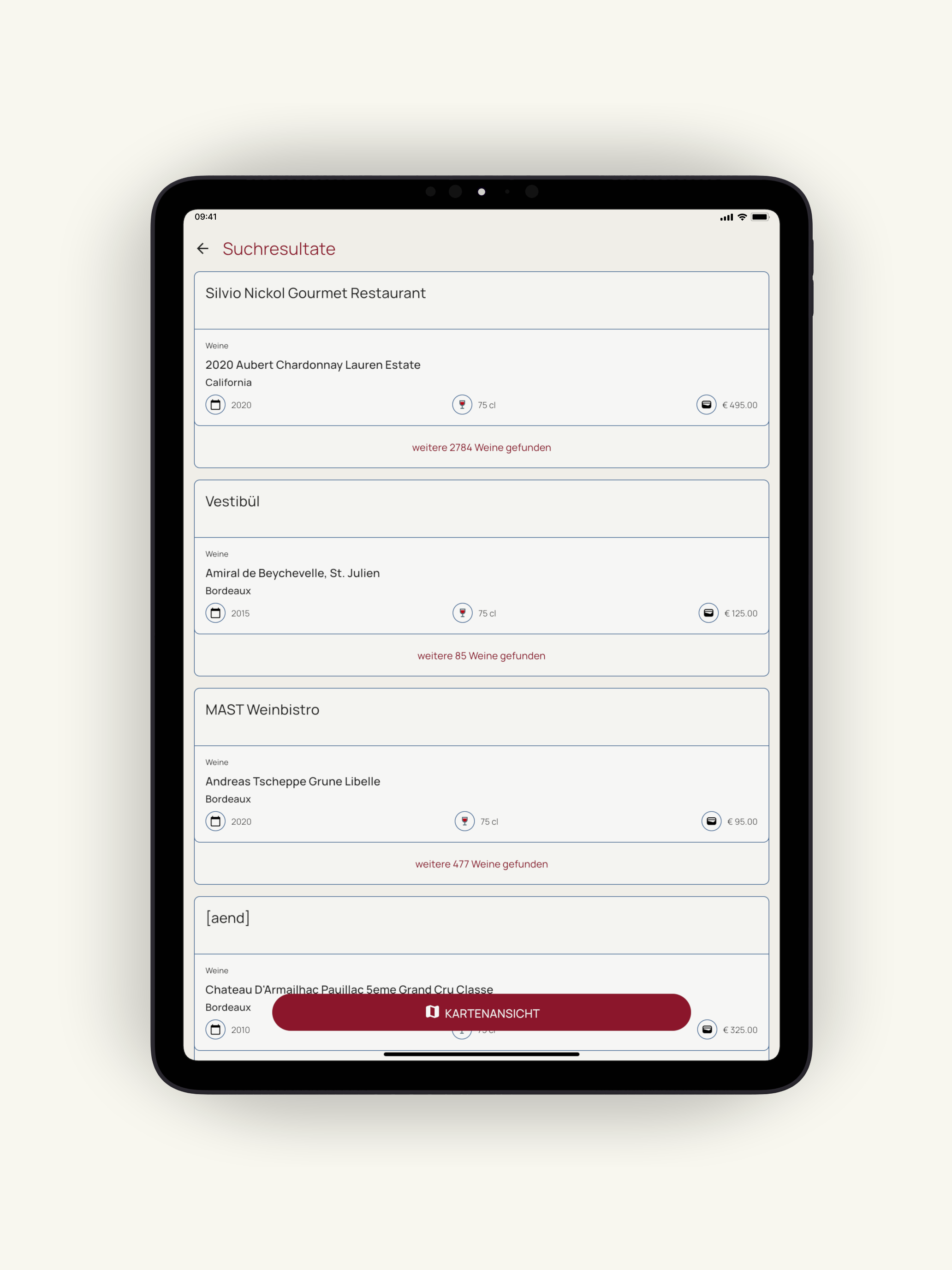 HiddenWines screenshot 10