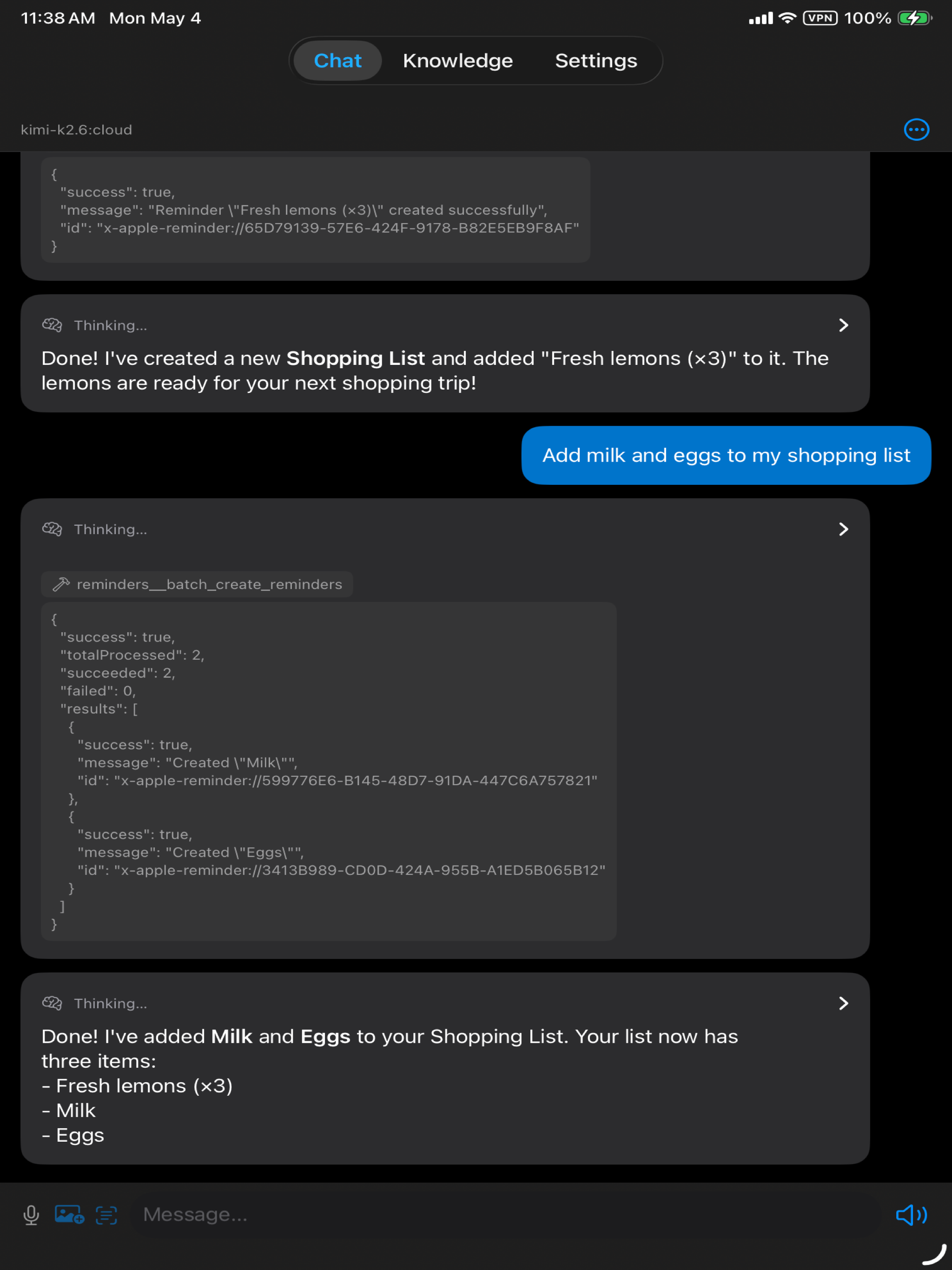 OllamaChat AI screenshot 8