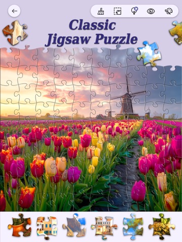 Jigsaw Wizard iPad screenshot