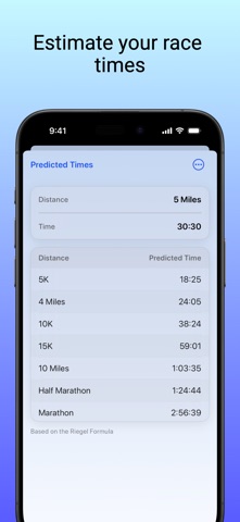 PaceWise: Running Calculator Screenshot 4 of 5
