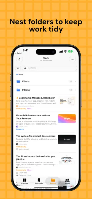 Bookmarks: Manage & Read Later screenshot 4
