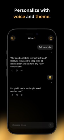 Orion Personal AI Screenshot 8 of 9