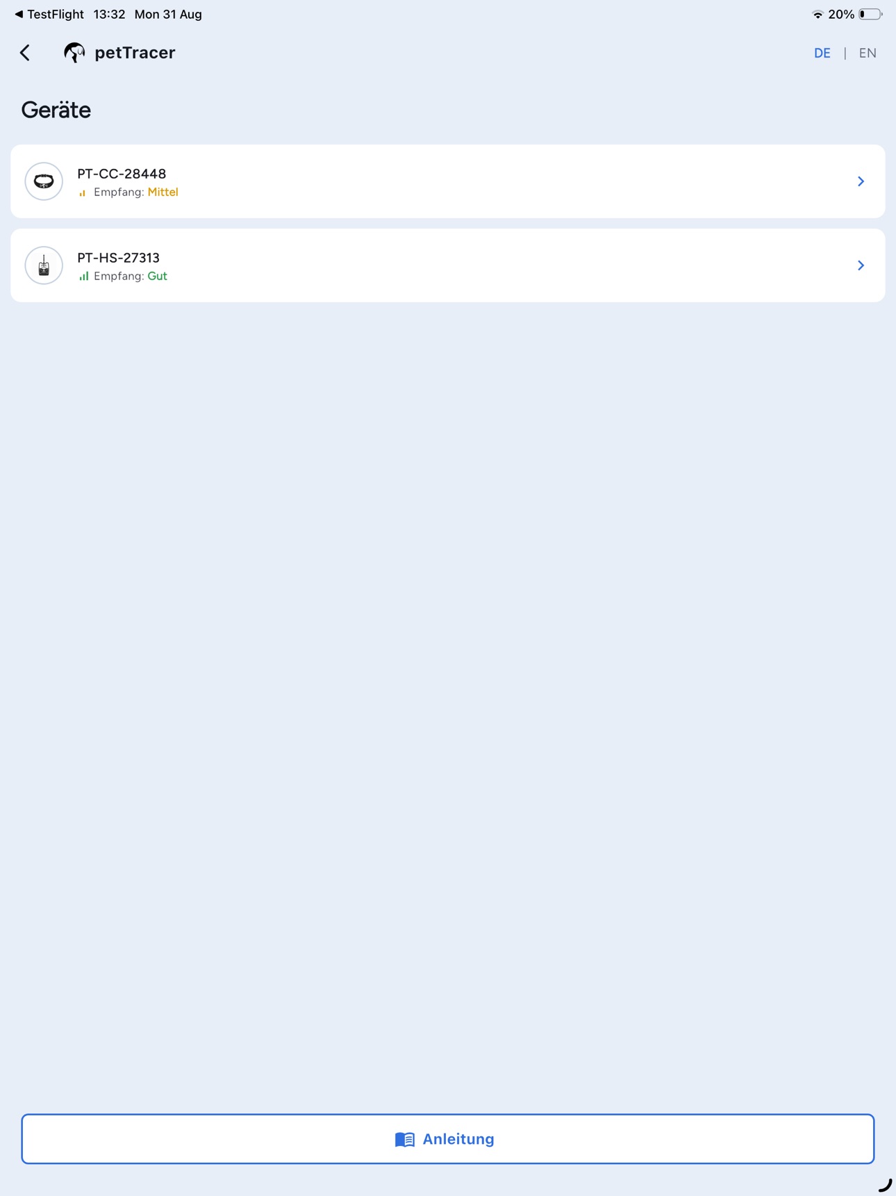 Screenshot 7 of petTracer Connect