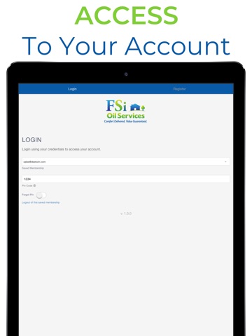 FSi Oil Services iPad screenshot
