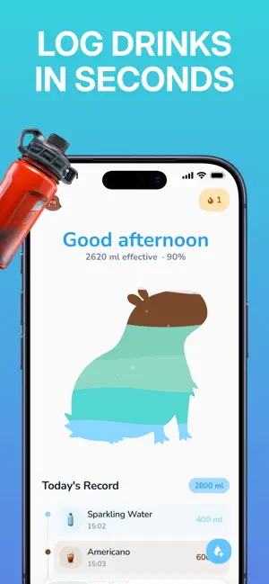 Water Tracker: CapiWater screenshot 4