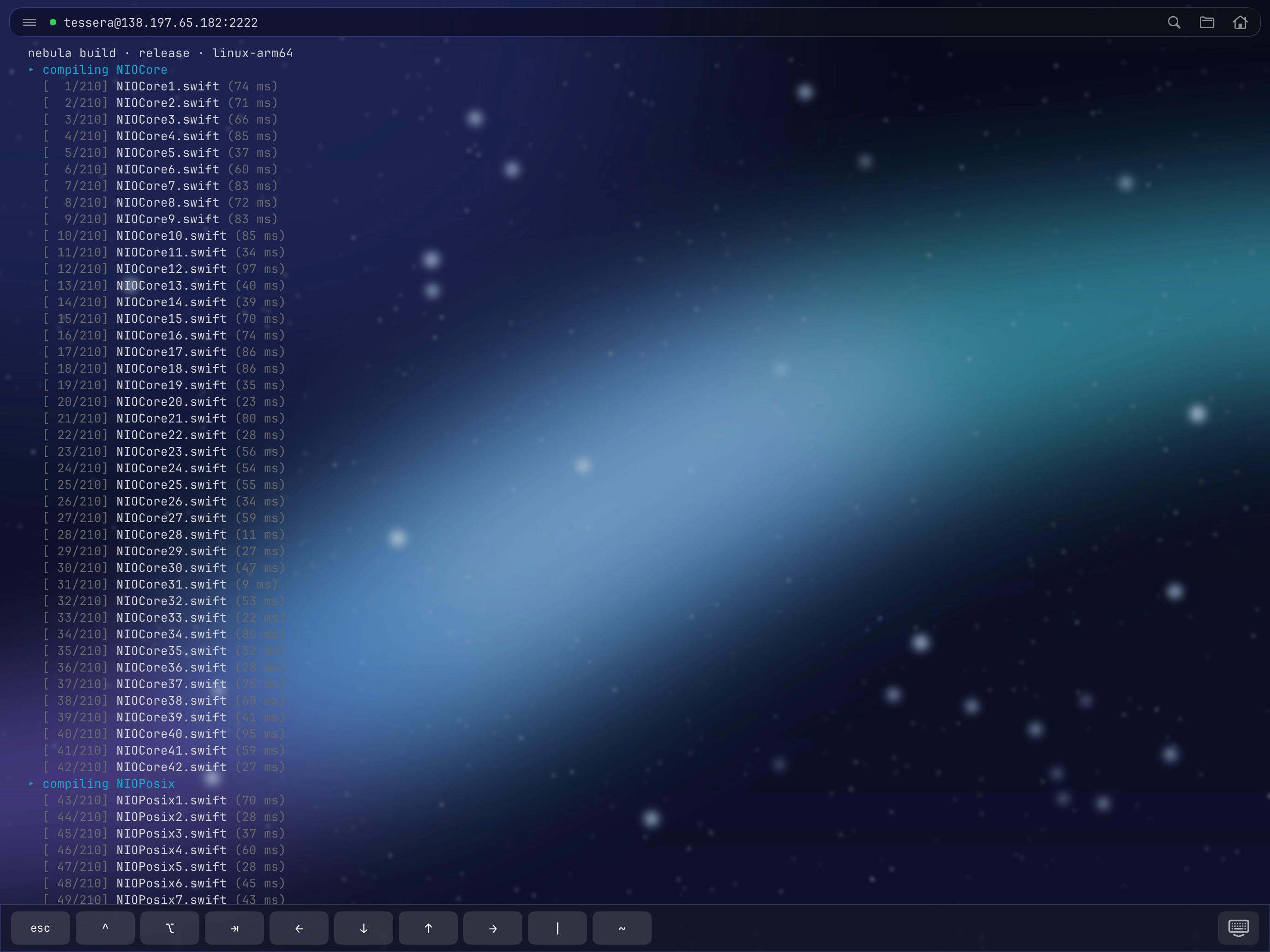 Tessera - SSH Terminal screenshot 3