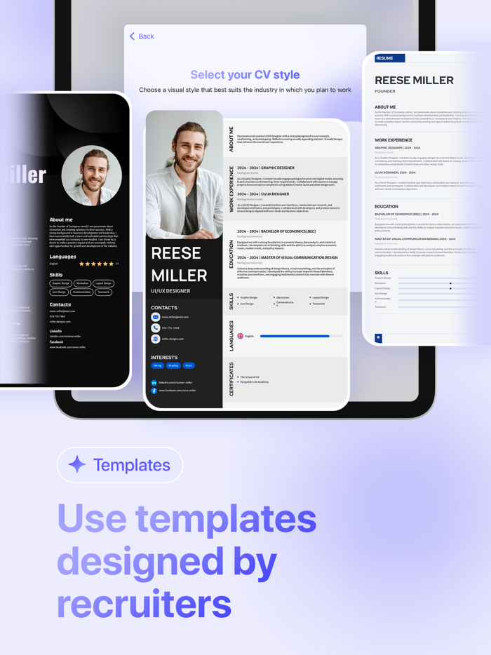 CVNow CV Resume maker