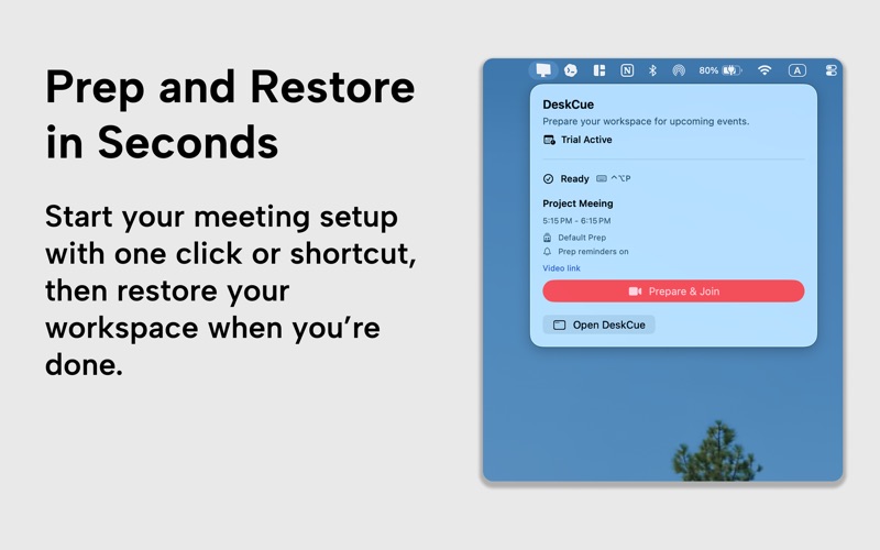 DeskCue: Meeting Prep screenshot