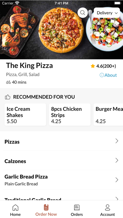The King Pizza Screenshot