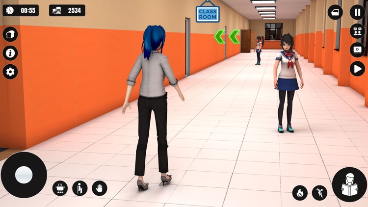 Sakura Girls Games: Anime Game screenshot-3