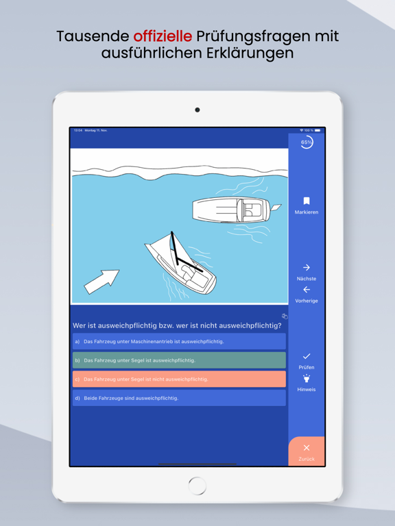 Screenshot #5 pour Onboard SBF Bootsführerschein