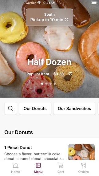 Dat Donut iPhone screenshot 2 - Food & Drink app