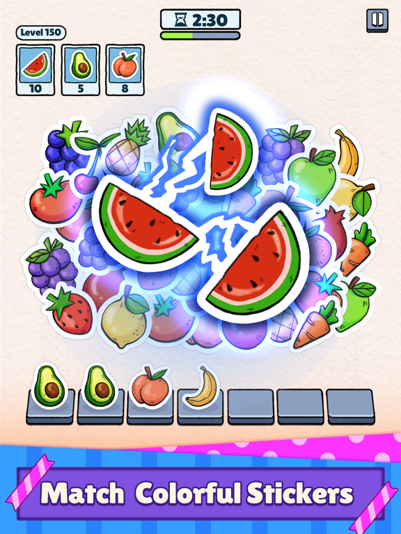Screenshot #4 pour Doodle Match - Sticker Puzzle