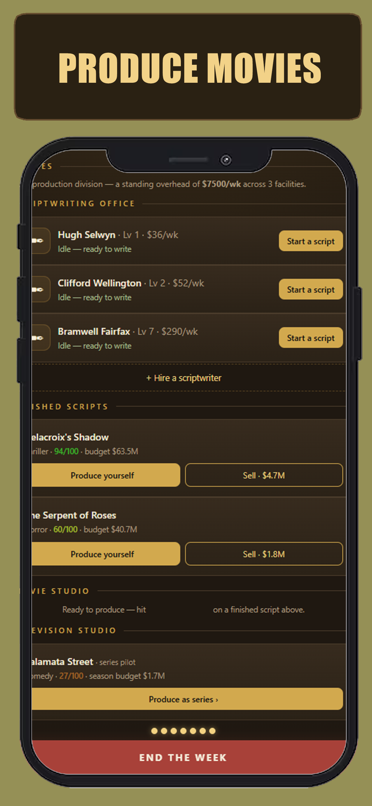 Hollywood Talent Tycoon screenshot 6