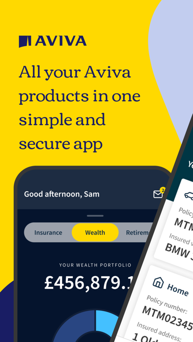 MyAviva - Insurance & finance screenshot 1
