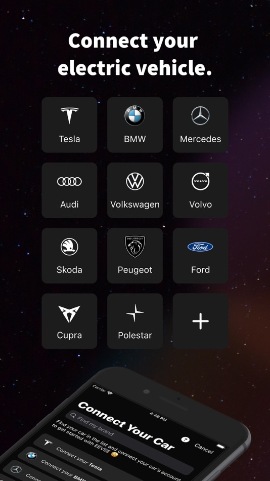 #1. EEVEE - Track charging costs (iOS) By: EEVEE