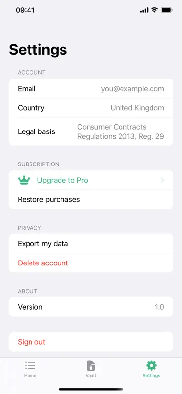 EasyCancel screenshot 3 of 4