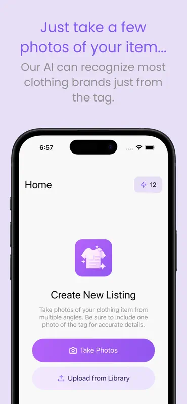 Closet Resale App: AI Listings screenshot 4 of 7