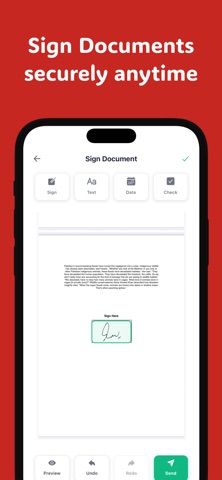 Edit Documents: Sign PDF Screenshot 3 of 5
