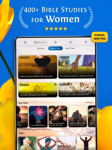 Bible Study for Women App iPad screenshot