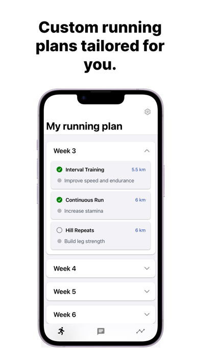 RunnerAI: Achieve your goals Screenshot