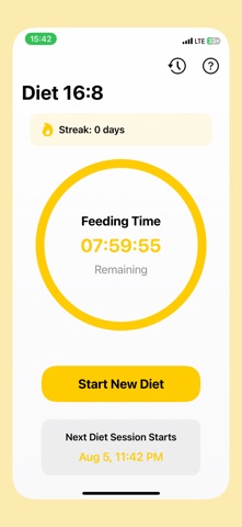 Fasting 168 | Fasting Tracker Screenshot 1 of 4