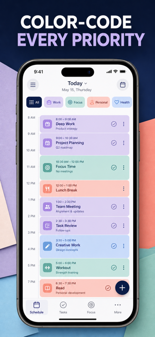 Time Blocking: Day Planner Screenshot 7 of 10