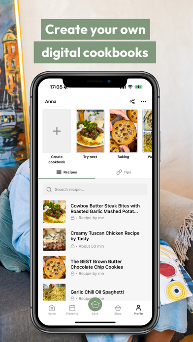 RecipeMind, Recipe & Meal plan screenshot