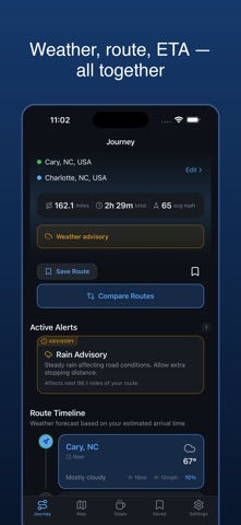 WeatherThere — Trip Forecast Screenshot 2 of 6