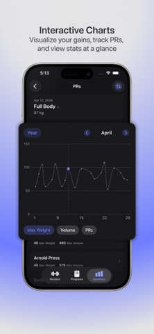 Gain - Workout Tracker screenshot