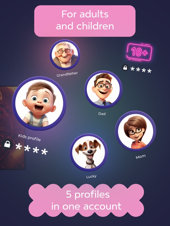 Kyivstar TV - movies & series iPad screenshot 7 - Entertainment app