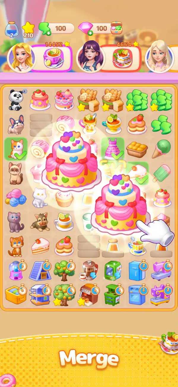 #2. Mad Girls: Merge & Stories (iOS) By: HK ATP INTERACTION TECHNOLOGY LIMITED