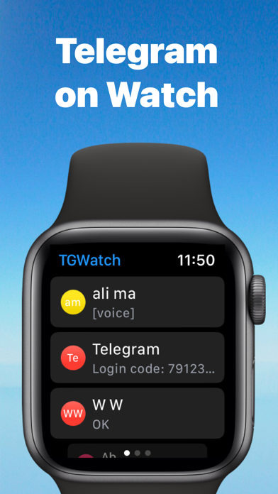 TG Watch - Telegram Watch App Screenshot