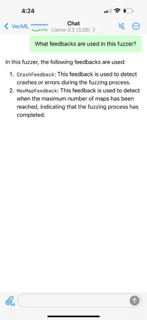 VecML screenshot 3