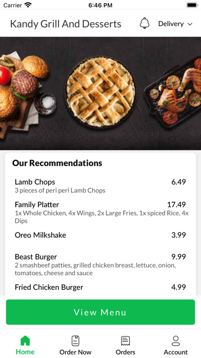Kandy Grill And Desserts Screenshot