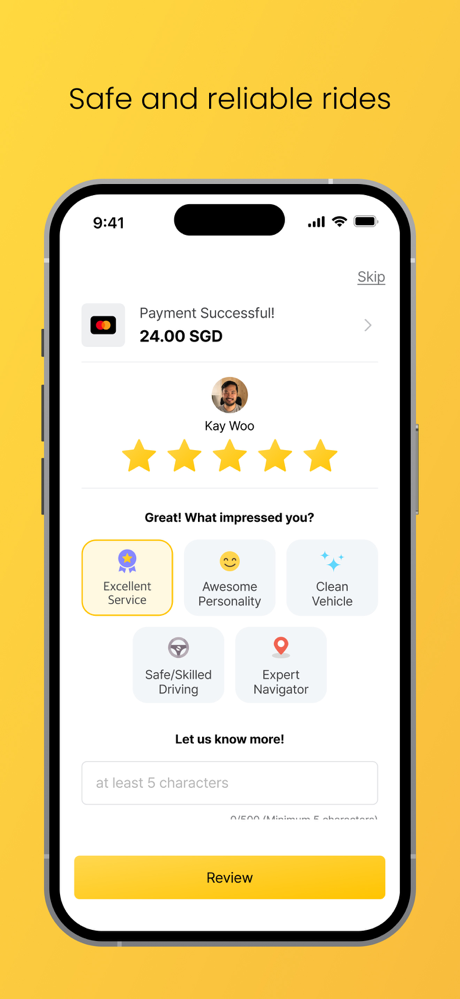 TADA – Ride Hailing screenshot 7