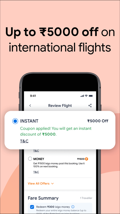 ixigo: Flight & Hotel Booking Screenshot