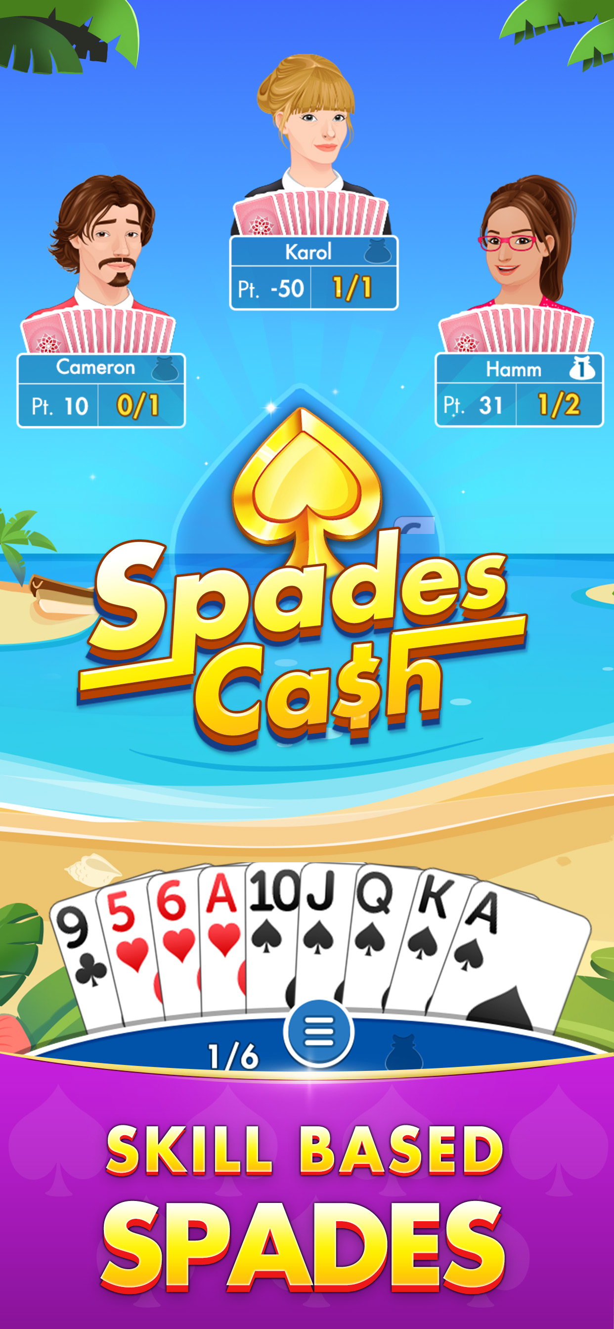 Spades Cash - Win Real Prize