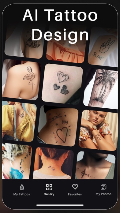 INKHUNTER - AI Tattoo Designs Screenshot