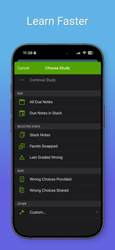 Studies: Smart Flashcards screenshot 2 of 8