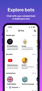 Poe – Fast AI Chat screenshot #3 for iPhone