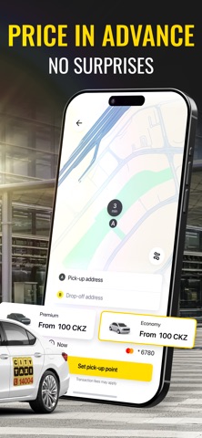 Brno City Taxi App screenshot