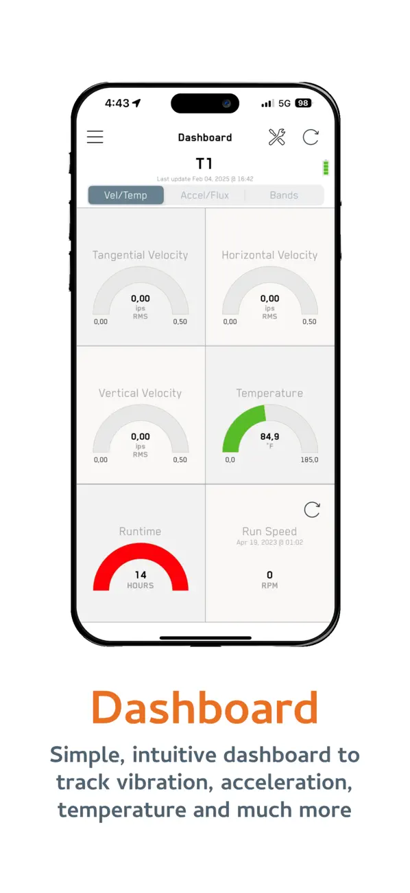 Screenshot #1 pour i-ALERT Condition Monitor