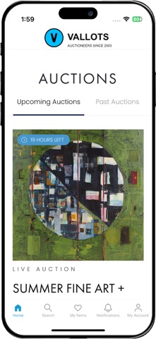 Vallot Auctioneers iPhone screenshot