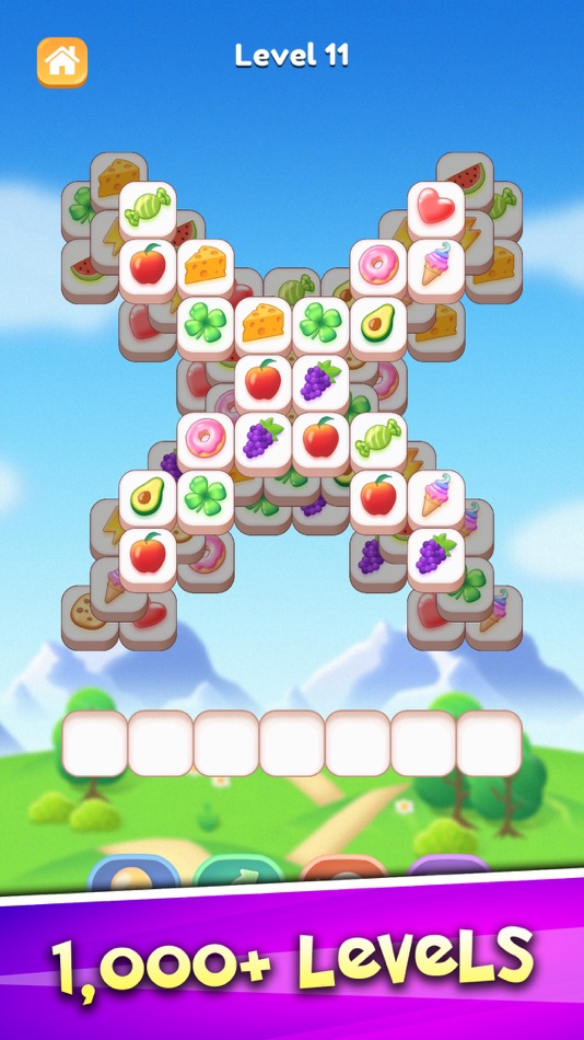 #3. Match 3 Tiles: Triple Puzzle (iOS) By: Tran Anh Khoa