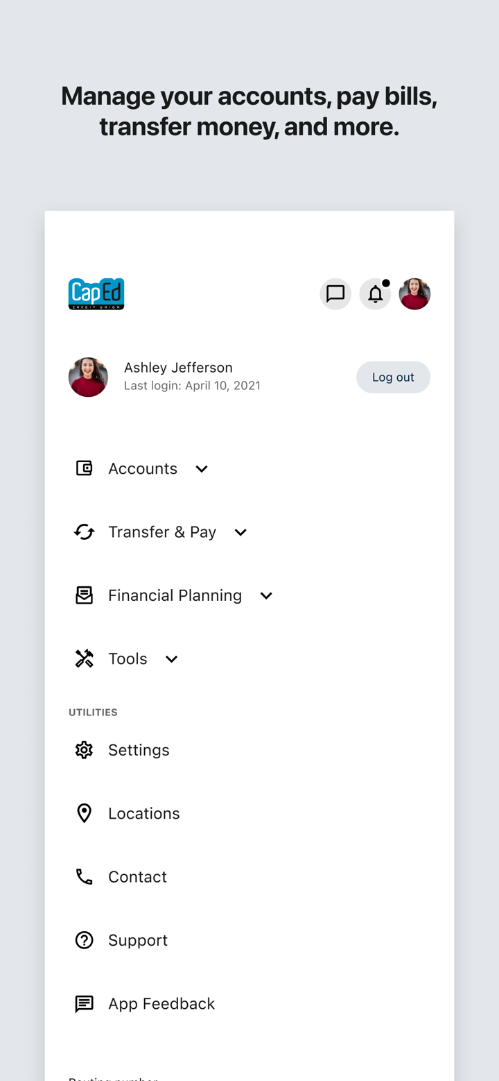 CapEd Mobile Banking screenshot 5